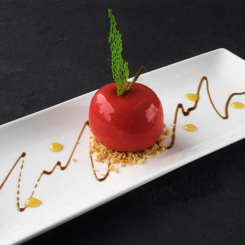 

1PC 15 Even Small Apple Mousse Sweet Cake Silicone Mold Baking Diy Cherry Fruit Mold Chocolate Molds Dessert Cake Decorating