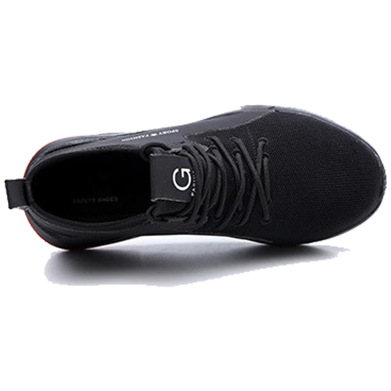 Мужская Рабочая защитная обувь со стальным носком; дышащие ботинки с защитой от проколов; модные уличные кроссовки; повседневная мужская обувь; большие размеры 37-49