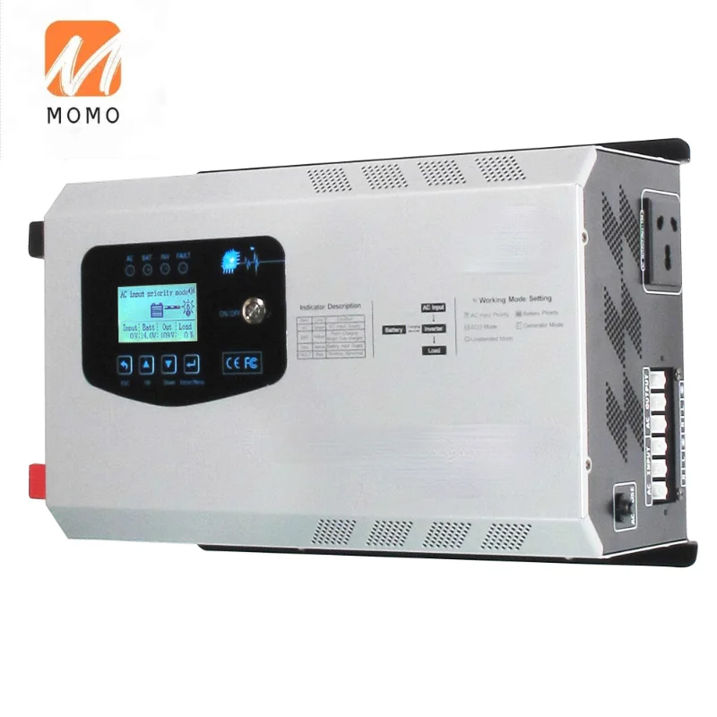 

1000w 2000w 3000w 5000watts 6000w solar pure sine wave inverter Off grid solar inverter with charger