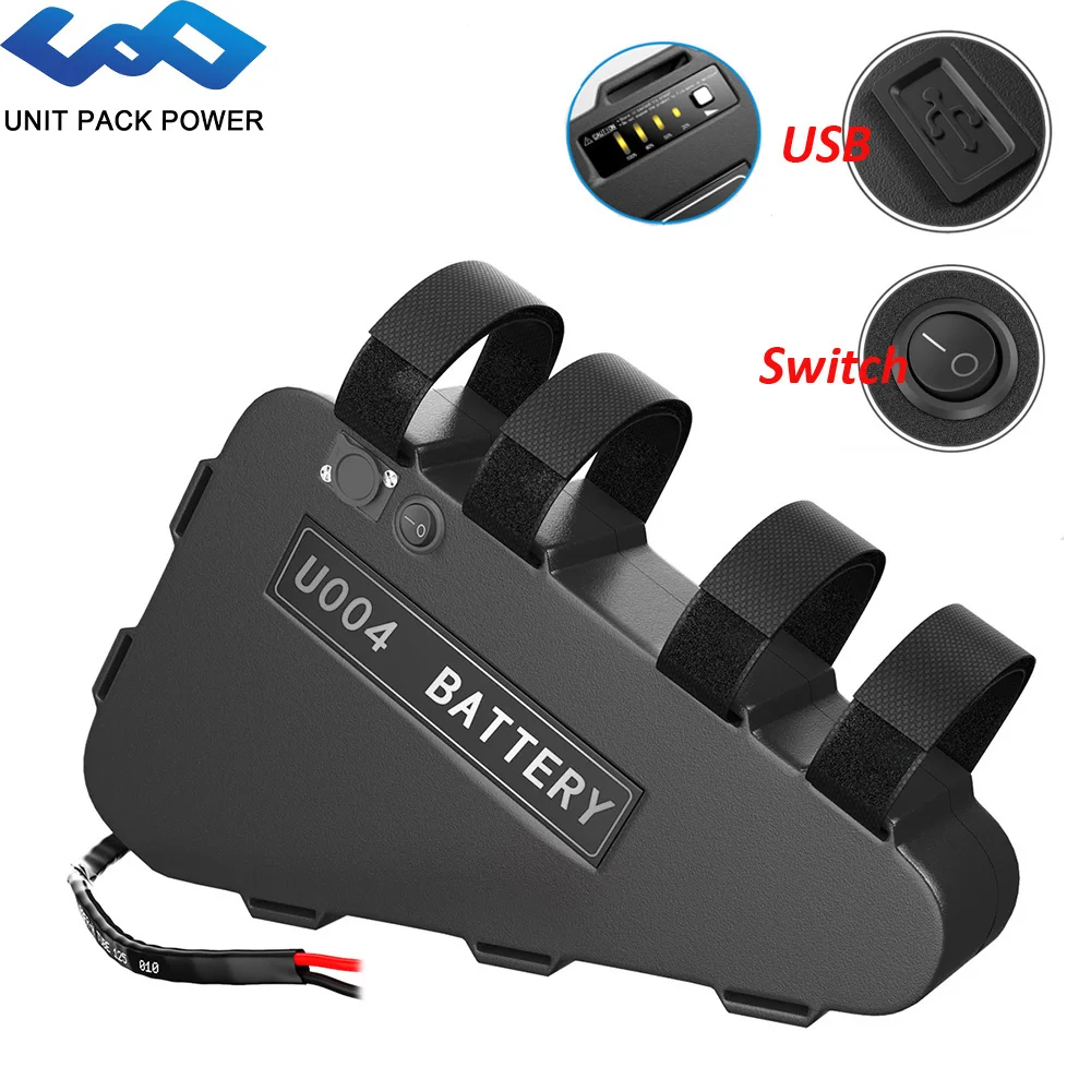 52V 21Ah Sanyo/Samsung батарея для электровелосипеда UPP новейший треугольник eBike батареи