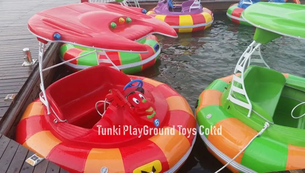 Стекловолоконная Электрическая аккумуляторная надувная лодка бампер для детей