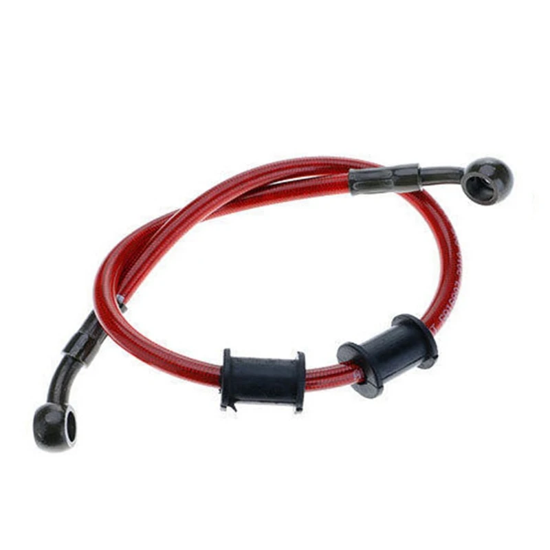 

50cm-120cm Motorcycle brake Hose Braided Steel Brake Clutch Oil Hose Line Q39F