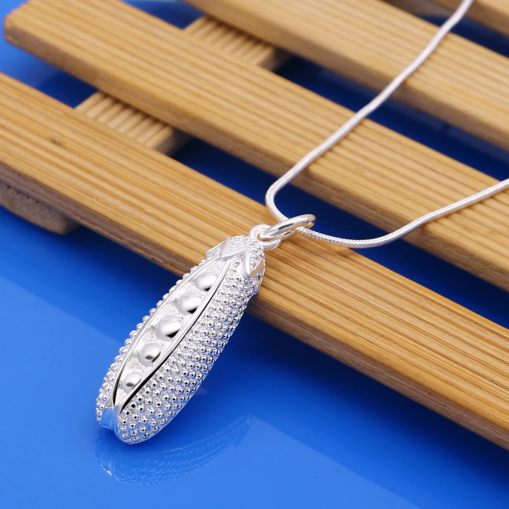 Новинка модное ожерелье 37x12 мм подвески в виде кукурузы на уши cob короткое длинное