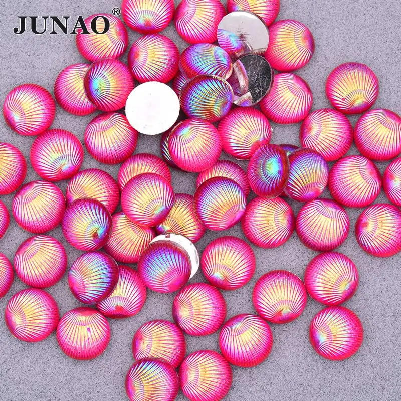 10mm Rose AB JUNAO 7x15 мм розовые AB Стразы «лошадиный глаз» аппликация с плоской задней частью из смолы, драгоценные камни, украшение из кристаллов, не исправляющие стразы, бусины для рукоделия - Цвет: 10mm Rose AB