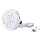 1 шт. мини-турбина ультразвуковая стиральная машина портативная дорожная стиральная машина с питанием от USB для чистки одежды вращающаяся стиральная машина