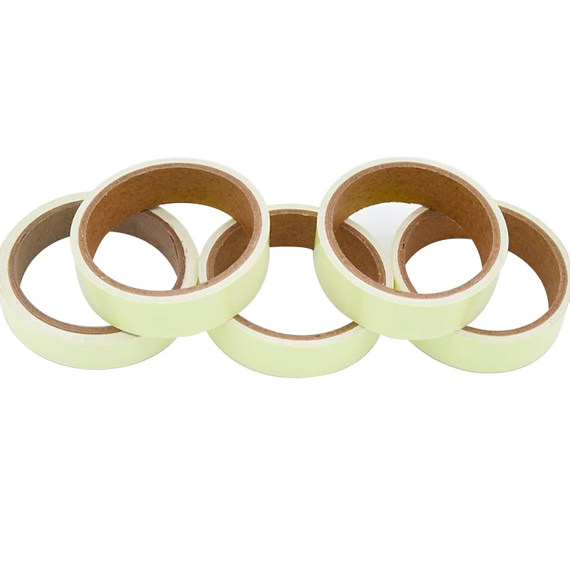 

Reflective Glow Luminous Fluorescent Tape Colorful Security Home Decoration Warning Tape Night Warning Safety Indicator Tapes