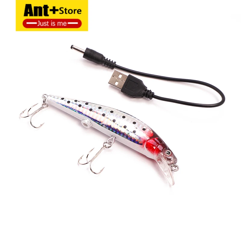Рыболовная приманка приманки перезаряжаемая через USB электрическая Вибрирующая
