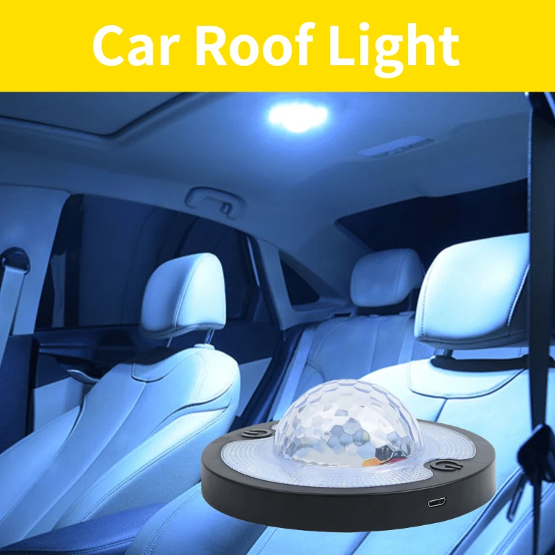 Авто крыша декоративная лампа USB СВЕТОДИОДНЫЙ светильник Интерьер автомобиля ing