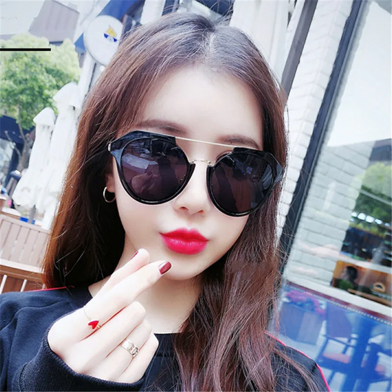 

Oversized Round Sunglasses Women Brand Designer Mirror Vintage Eye Sun Glasses Female Shades Lentes Gafas de sol UV400
