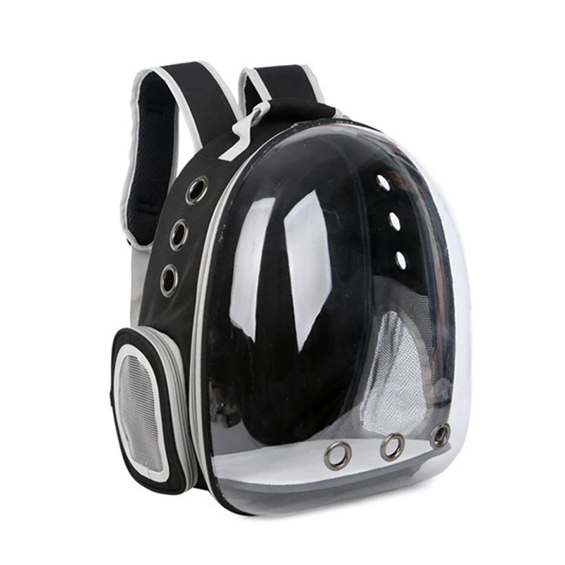 

Comfort Transparent Capsule Pet Backpack Carrier Bag for Small Animals