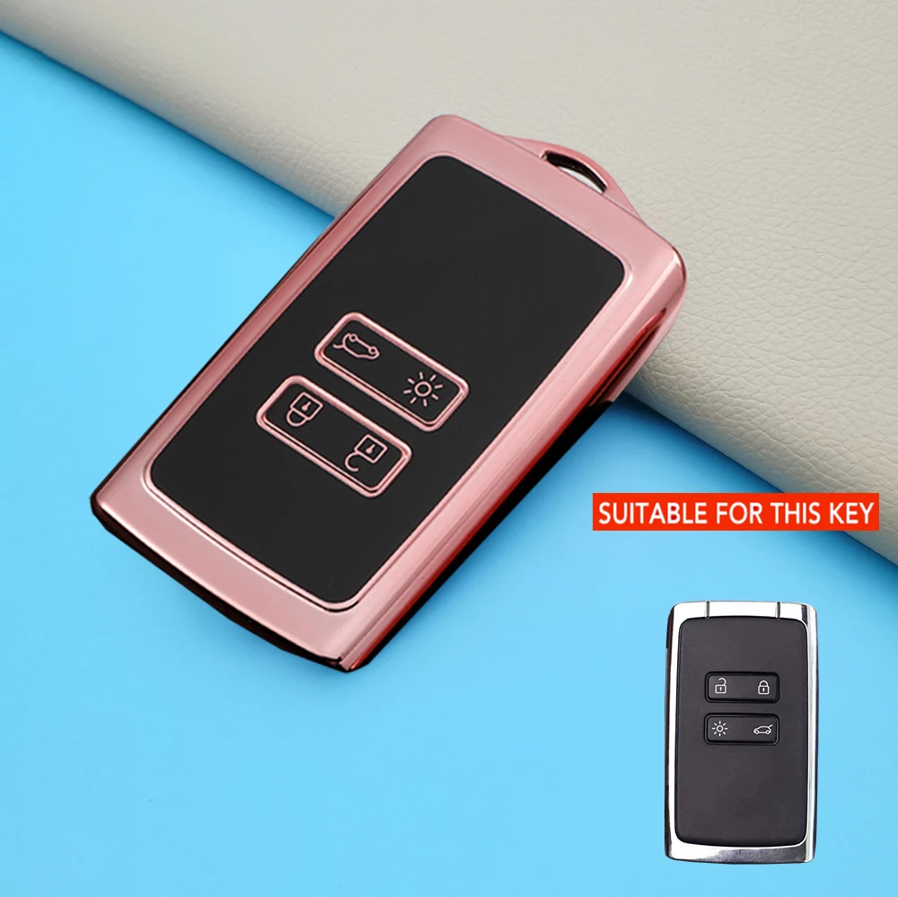 Чехол для автомобильного ключа Renault Talisman Cap149 Space Clio Megane Koleos Scenic 4 - купить по