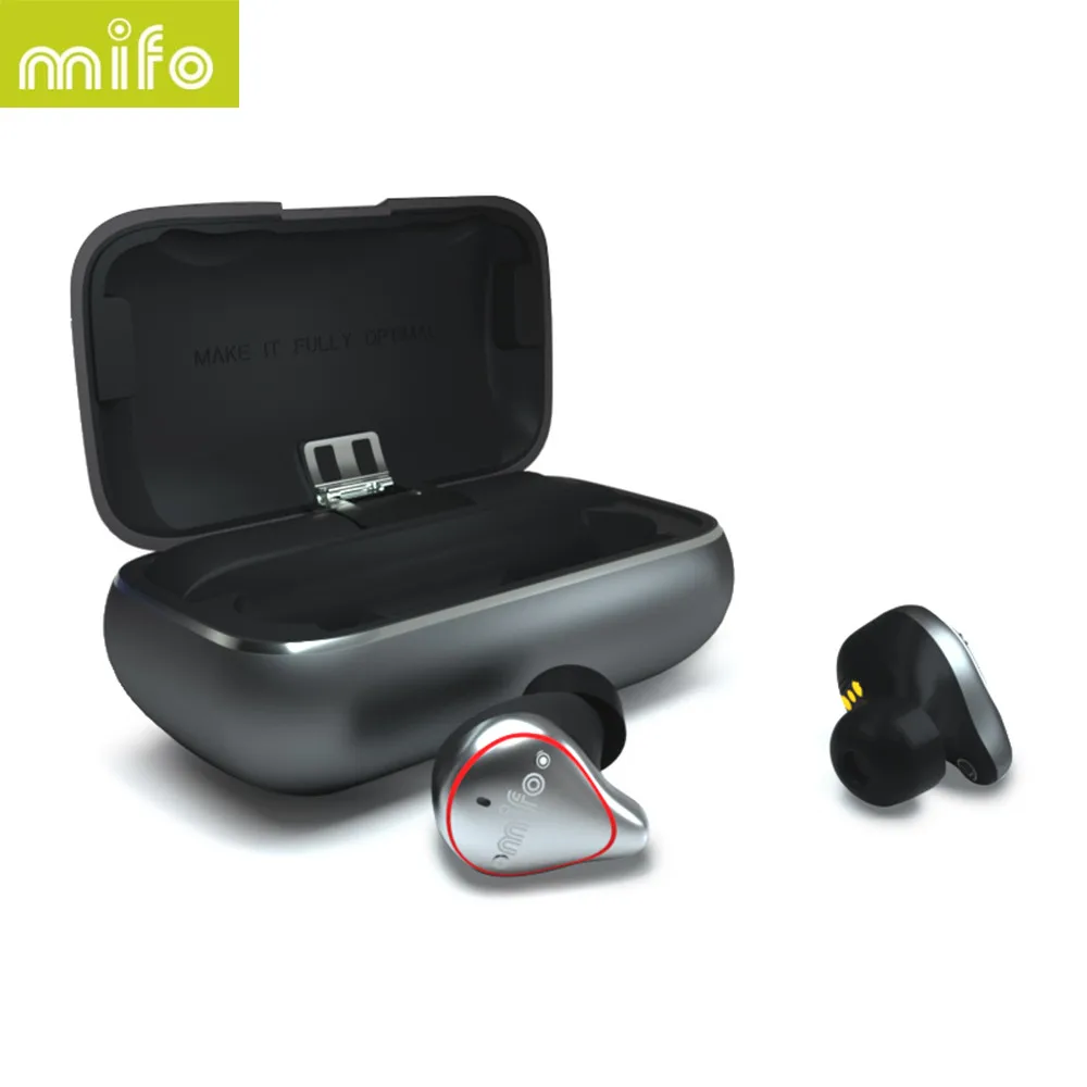 Индивидуальные Mifo O5 Bluetooth 5,0 настоящая беспроводная Bluetooth гарнитура бинауральные мини наушники InEar HIFI TWS IPX7 водонепроницаемые наушники