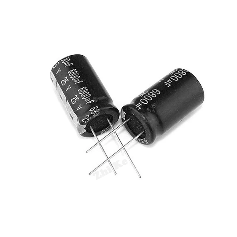 1 шт. 25v6800uf 6800uf25v 16*30 25v 6800 мкФ 16x30 электролитический конденсатор | Электронные