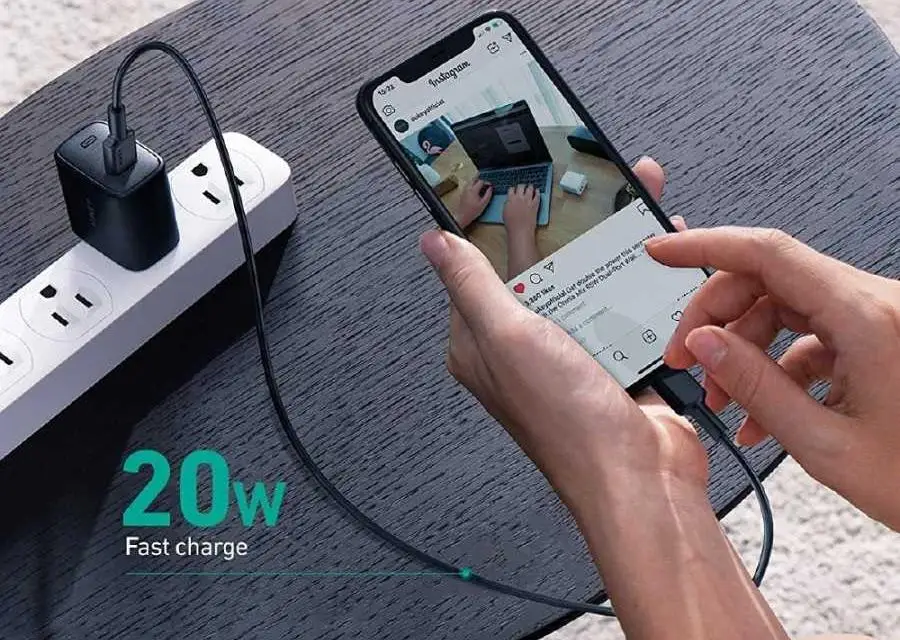 Wall Charger Aukey Swift PD 20W USB-C pa-f1s (black) | Мобильные телефоны и аксессуары