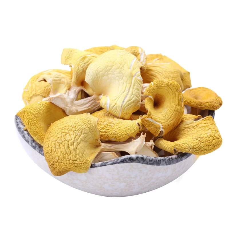 

Chicken oil yellow dry yellow silk bacterium edible fungus elm yellow mushroom soup 100 g
