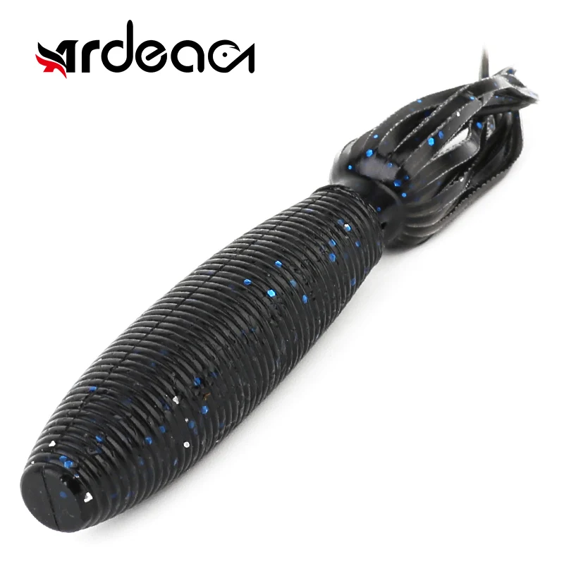 Ardea 4Pcs Squid Fishing Bait 90mm10g fat ika Artificial Lures Silicone Souple Rotate Soft Lure Wobblers Bass Perch Tackle