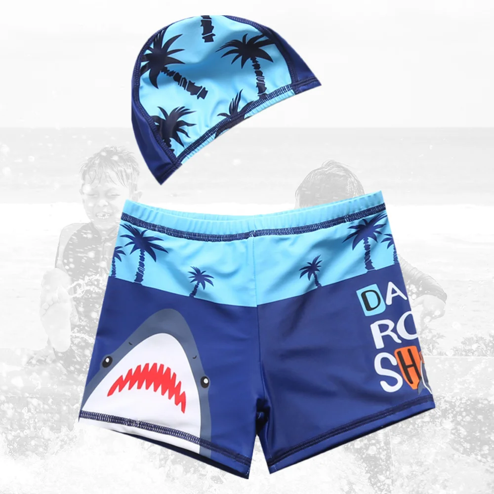 Купальный костюм из 2 предметов с мультяшным рисунком купальный для мальчиков