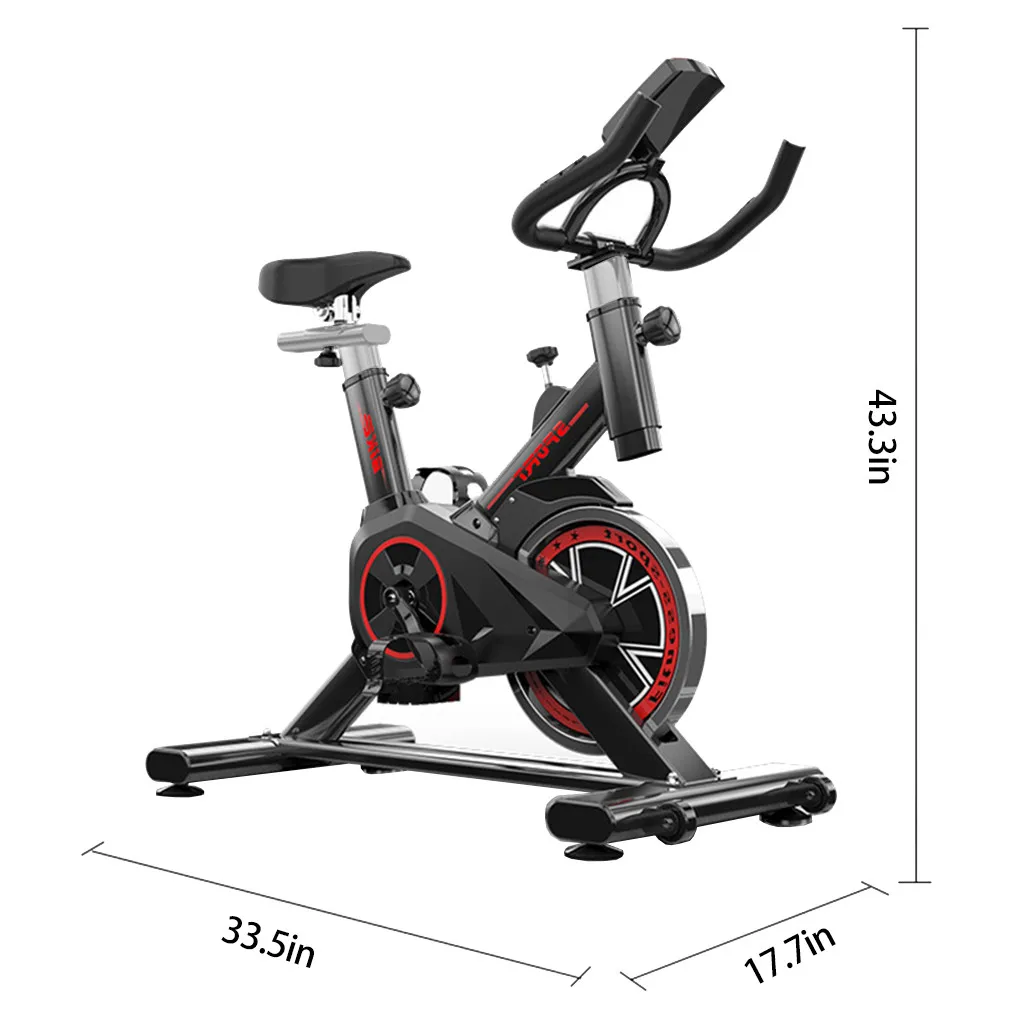 

Indoor Stationary Cycling Bike, Cycle Bike for Home Gym Cardio, Belt Drive Workout Bike,Thickened Frame Upgraded Version