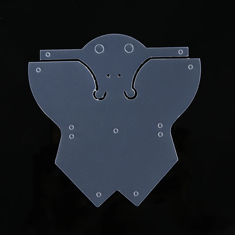 5 шт./компл. ПВХ кожаный шаблон животные DIY для шитья рукоделия изготовления