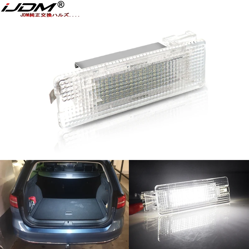 

1x LED Luggage Compartment Trunk Boot Lights 12V for VW Caddy Eos Golf Jetta Passat CC Scirocco Sharan Tiguan Touran Touareg T5