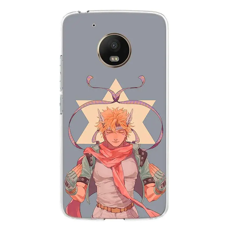 Gyro Zeppeli Jojo Steel Ball Run чехол для телефона Motorola Moto G9 G8 G7 G6 G5S E6 E5 Plus Power Play + EU One Action Macro Vision