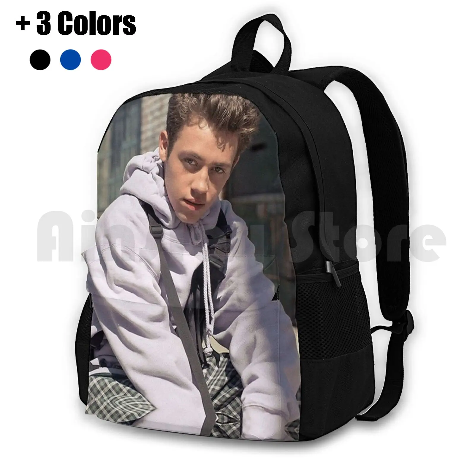 

Ethan Cutkosky Outdoor Hiking Backpack Riding Climbing Sports Bag Ethan Cutkosky Fashion New York Pattern London Paris France
