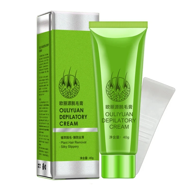 

Hair Removal Cream Painless Hair Remover for Armpit Legs and Arms Skin Care Body Depilatory Cream 40g Fits Men Women
