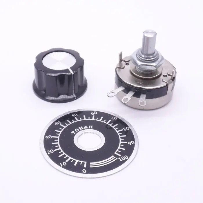 

1 set WTH118 DIY Kit Parts 2W 1A Potentiometer 1K 2.2K 4.7K 10K 22K 47K 100K 470K 1M