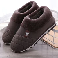 coslony mens house slippers winter shoes women home slippers indoor warm soft sole male felt slipper moccasin room footwear