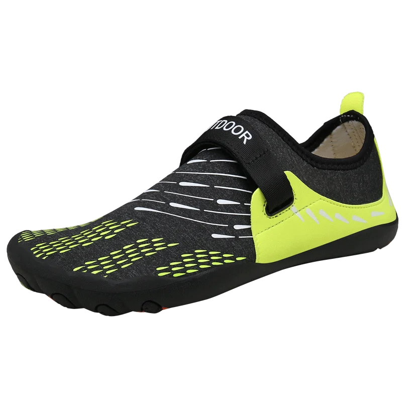 Акватуфли мужские для плавания и дайвинга быстросохнущие летняя пляжная обувь |