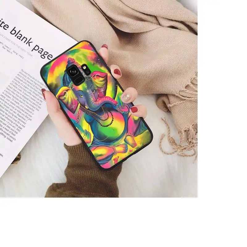 

Mighty Ganesh Phone Case For Samsung Galaxy S20 S10 Plus S10E S5 S6 S7edge S8 S9 S9Plus S10lite 2020