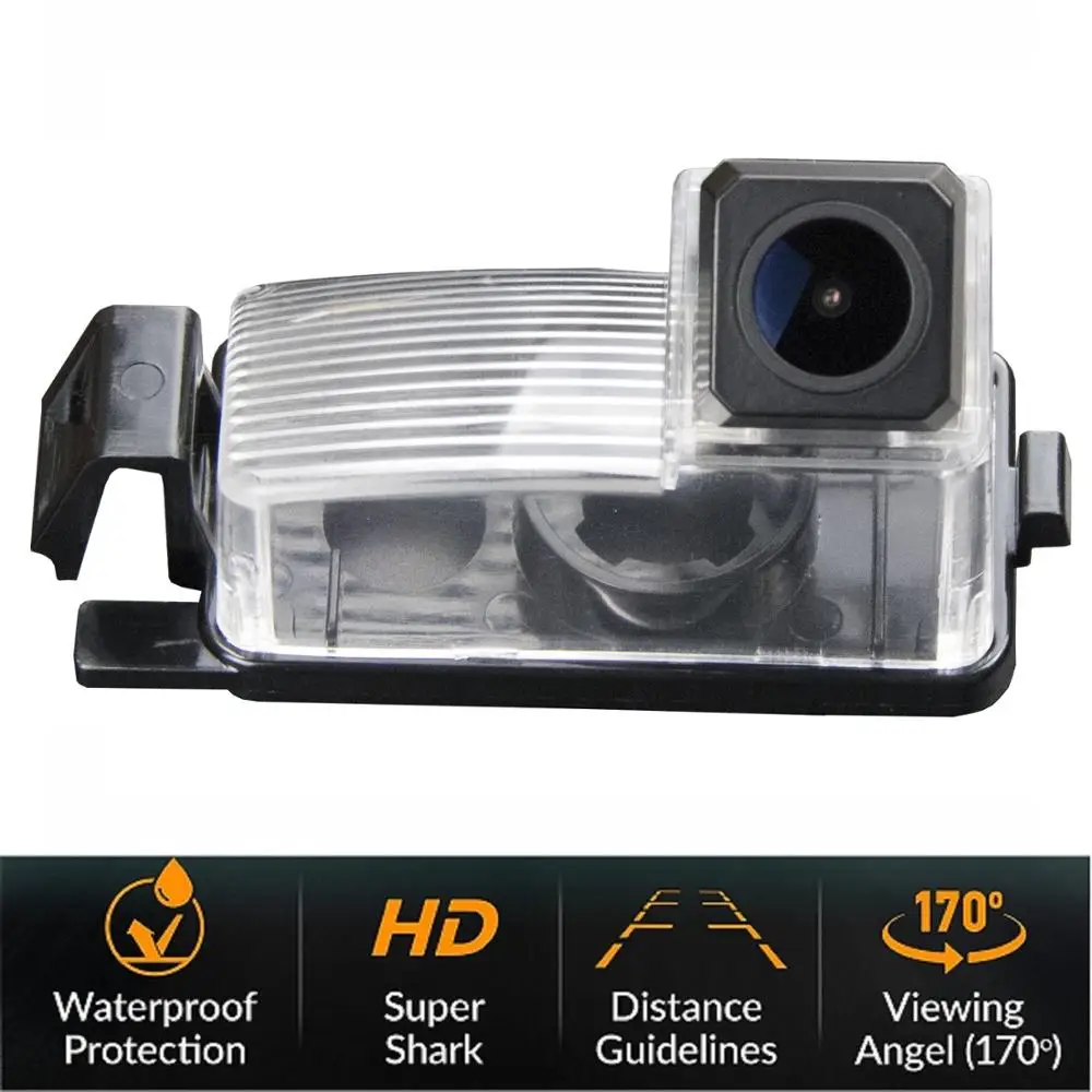 HD 720 Starlight ночное видение Автомобильная камера заднего вида для Nissan Tiida Hatchback/ Livina/