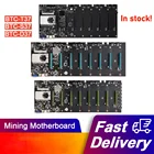 Умная материнская плата для майнингаT37D37 CPU Set 8 Miner, адаптер памяти со слотом для видеокарты, встроенный интерфейс VGA, низкое энергопотребление