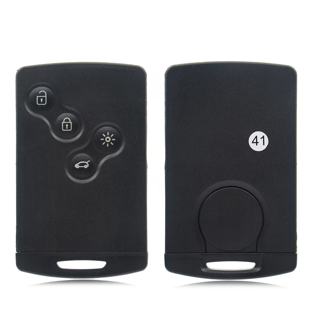 

PCF 7941 New 4 Button Card(Not Smart) With PCF7941 Free Shipping