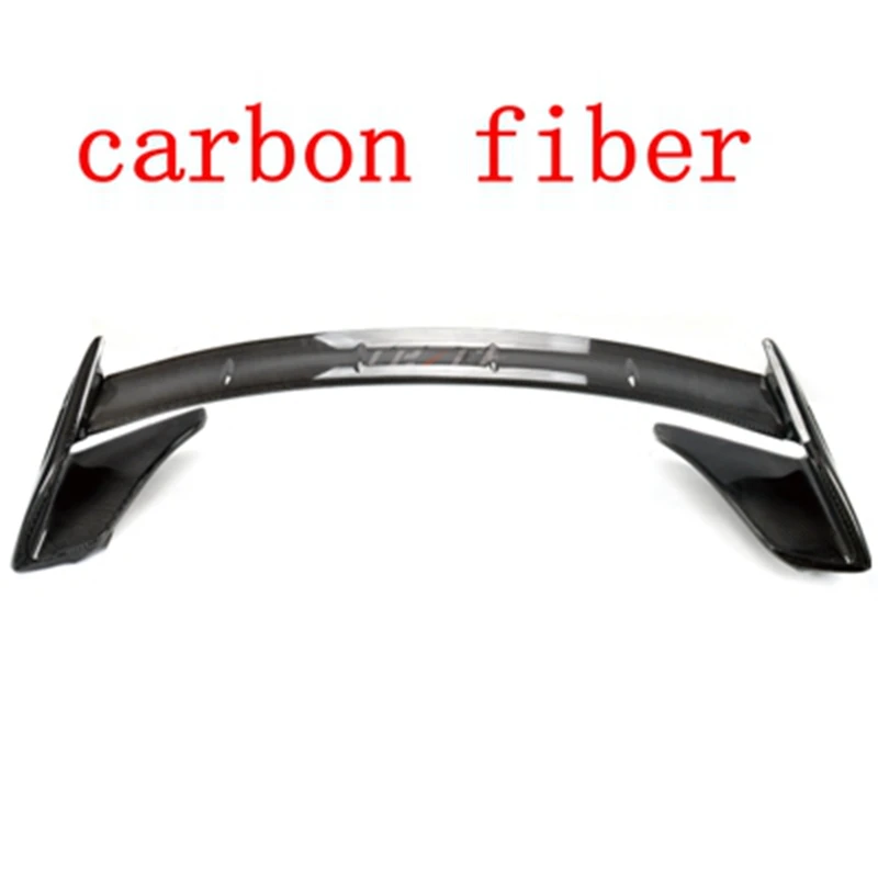 

Car Styling FRP fiberglass +carbon Fiber Unpainted Color Rear Spoiler Wing Trunk Boot Lid Cover For Toyota GT86 For Subaru BRZ