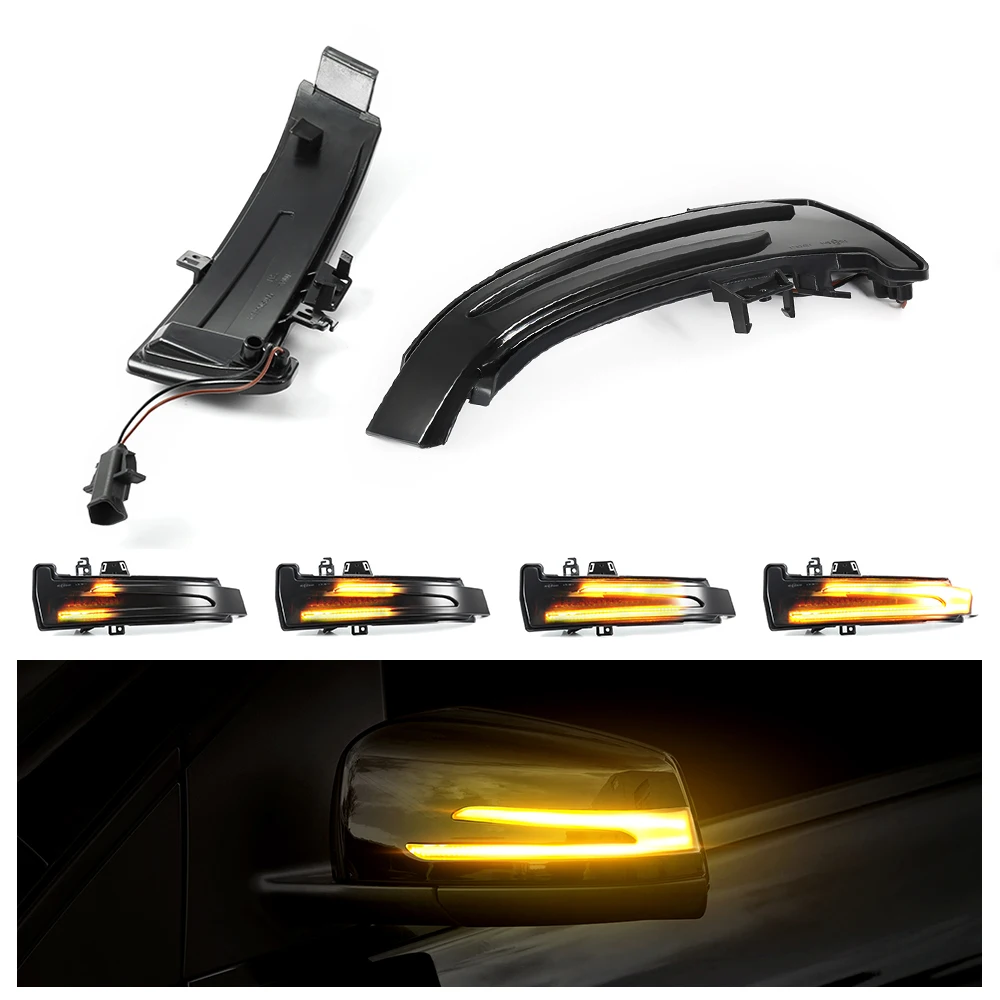 2 шт. светодиодный индикатор поворота для Mercedes Benz W204 CLA A B C E S GLA GLK CLS Class W176 W212 |