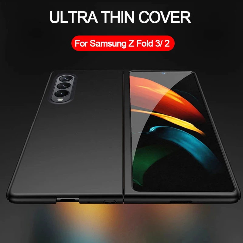 

Роскошный Ультратонкий чехол RYWER для Samsung Galaxy Z, складной матовый жесткий пластиковый тонкий чехол для телефона Galaxy Z Fold3 Fold2, чехол