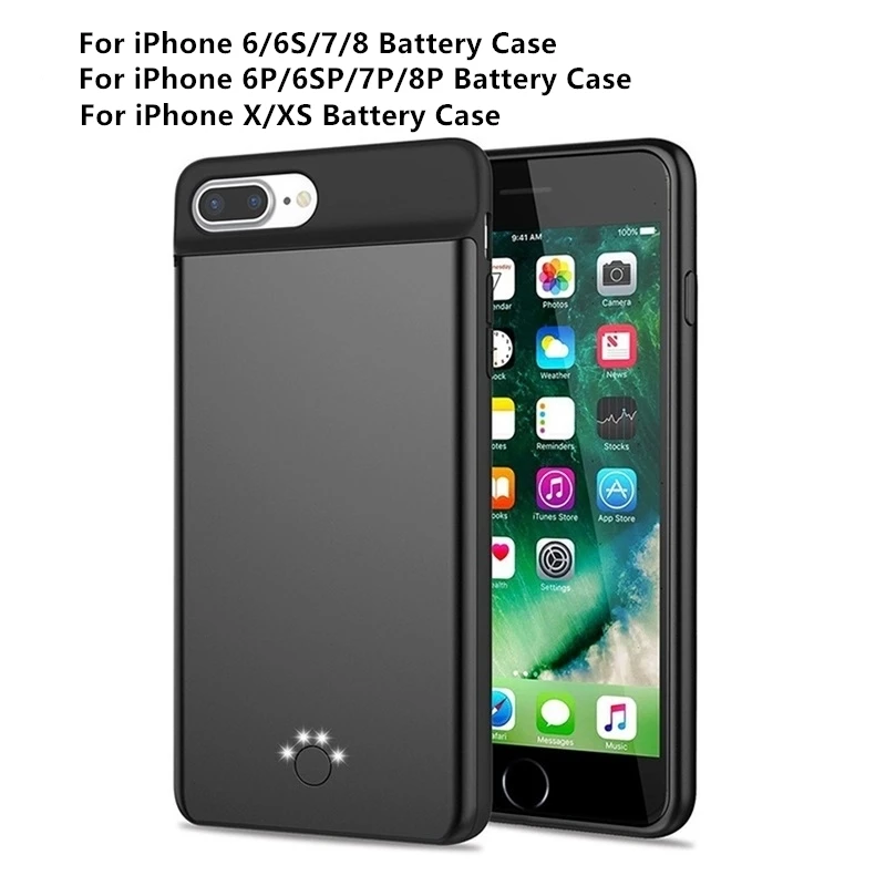 

Чехол для iPhone 6 6S 7 8 Plus, 7000 мАч