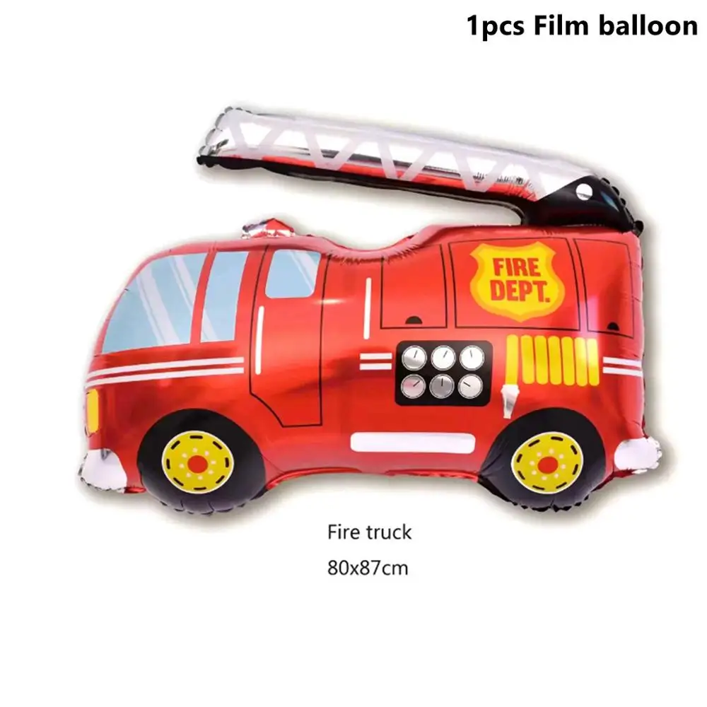 Car Foil Balloon 2 Taoup 10 шт. 12 дюймов воздушные шары для грузовиков конфетти с днем рождения детей шары для автомобиля круглые шары аксессуары воздушный шар Декор DIY - Цвет: Car Foil Balloon 2
