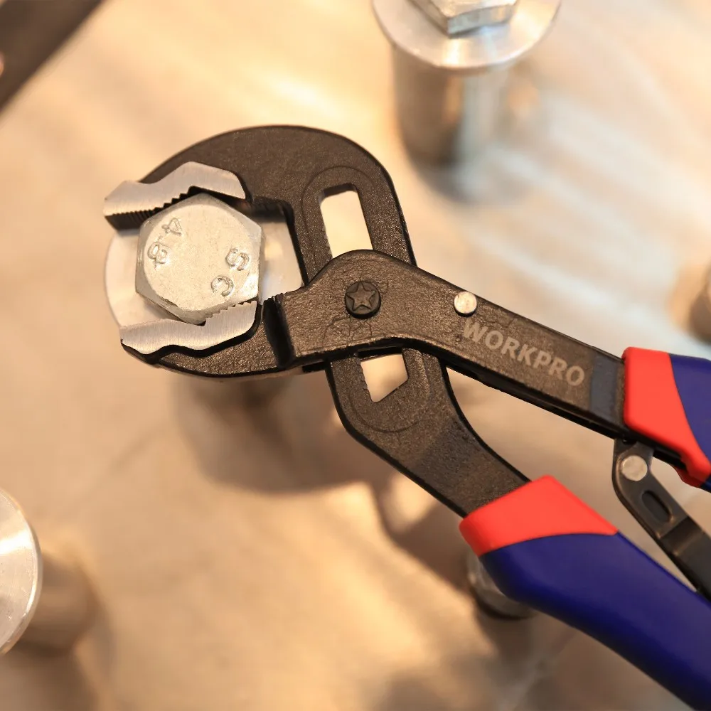 WORKPRO 10 &quotплоскогубцы насоса саморегулирующиеся пазовые шарнирные плоскогубцы