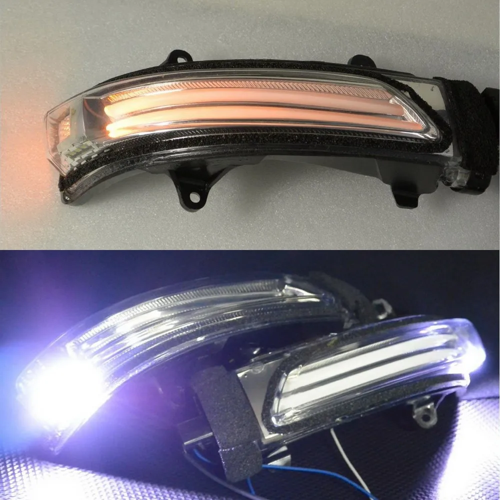 Зеркало заднего вида July King LED подсветка для Land Cruiser Prado FJ200 световой сигнал ДХО +