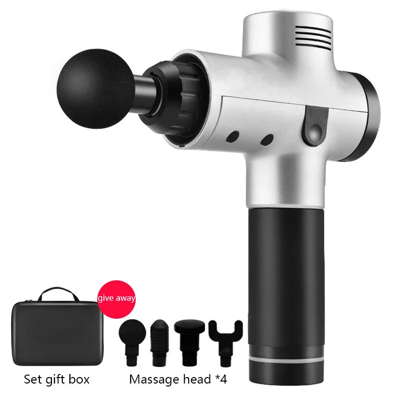 Массажный пистолет для глубоких тканей Электрический массажер упражнений