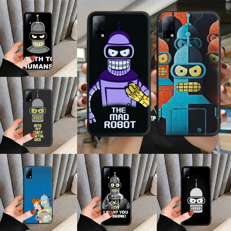 

Cute Futuramas for kid Phone Case For Huawei Nova 2 3 4 5 7 I T Plus E Pro Se Y5 Y6 Y7 Y8 Y9 Y10 P Plus Prime 2018 S Cover