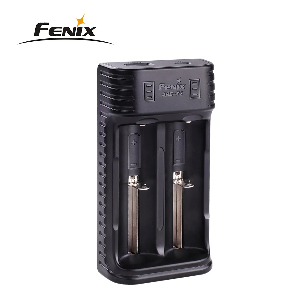 Оригинальный Fenix ARE X2 Батарея Зарядное устройство с USB Выход 5V интеллигентая (ый)