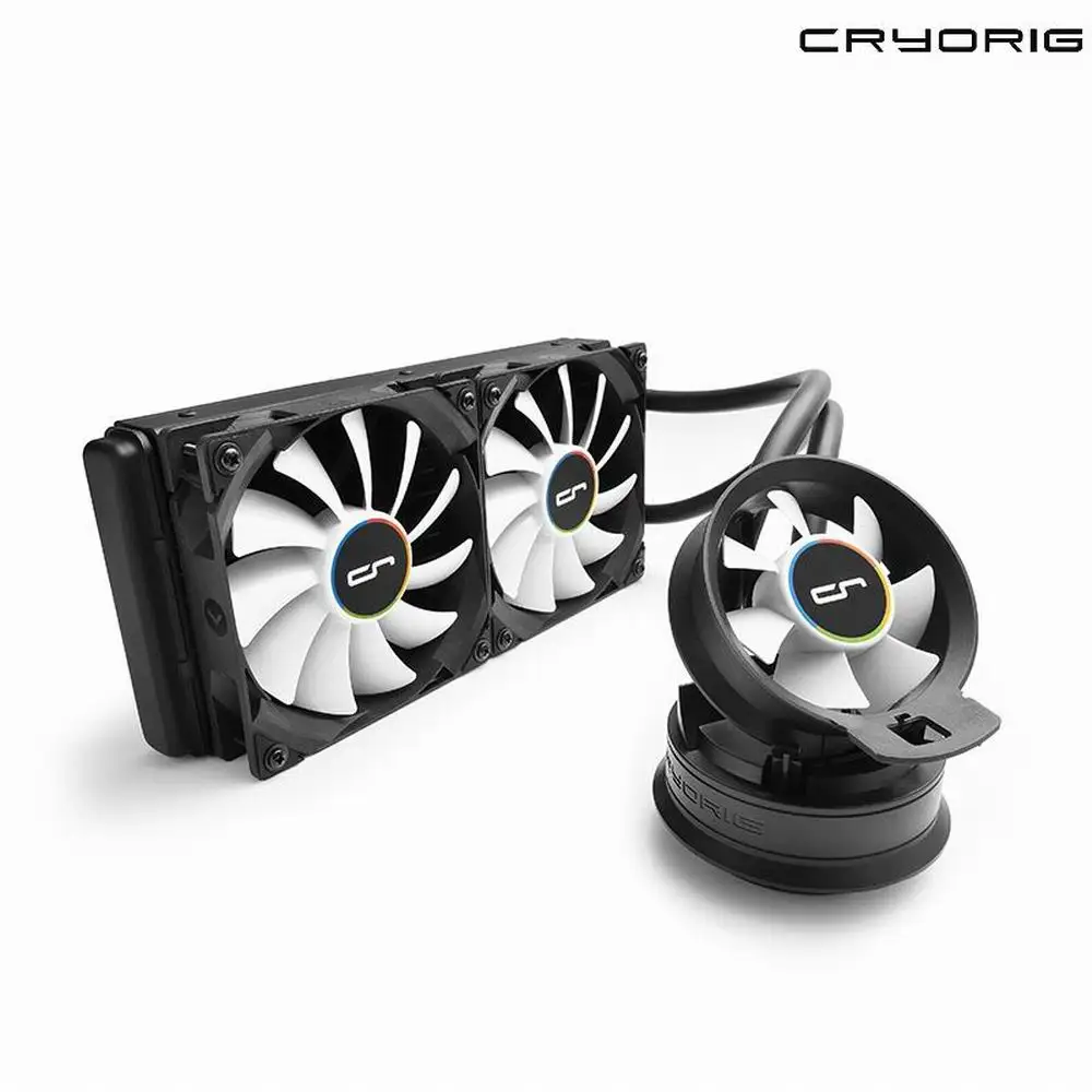 Гибридный охладитель жидкости CRYORIG A40 240 мм радиатор с дополнительным