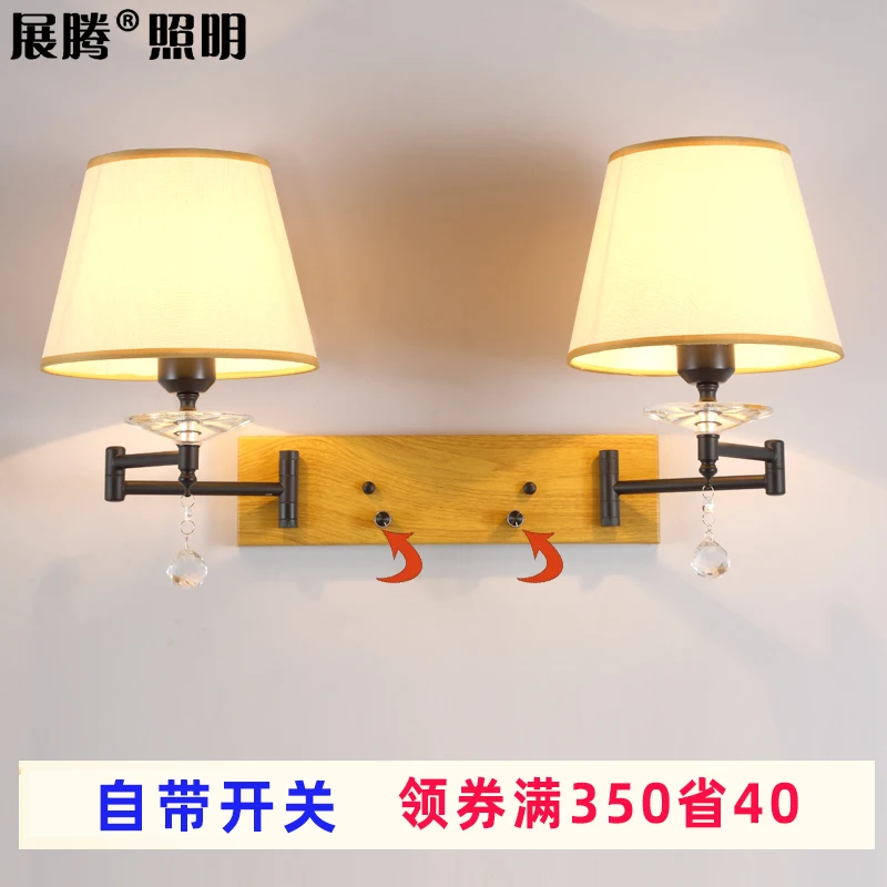 

Japan luminaria bedroom light glass ball aisle bedroom bedside cabecero de cama lampara pared