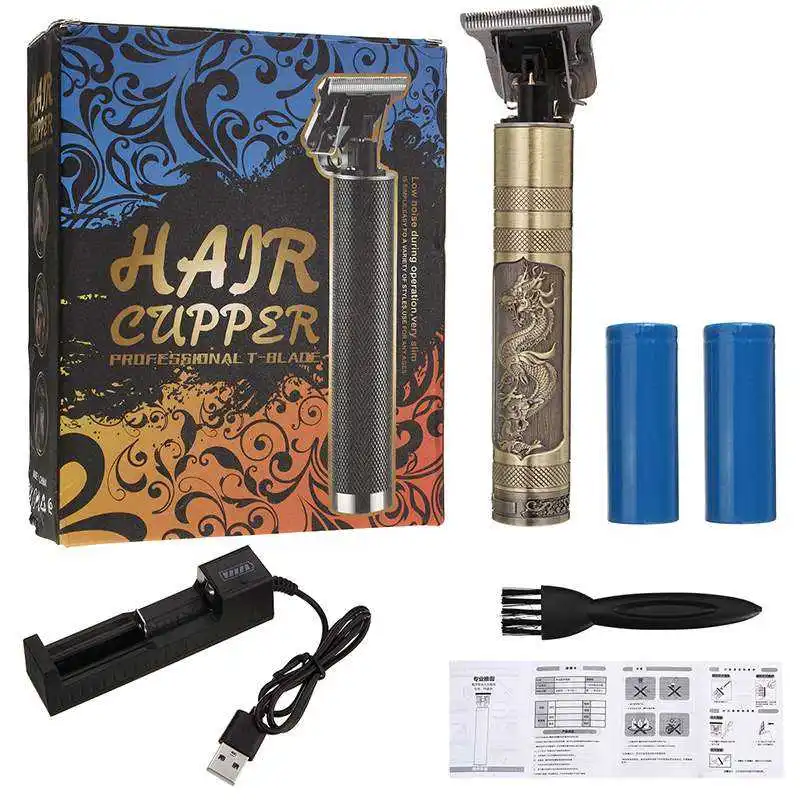 

5 Gears Oil Head Carving Electric Hair Clipper Cordless Clipper Adult Razors Professional Trimmer Corner Razor Hairdress