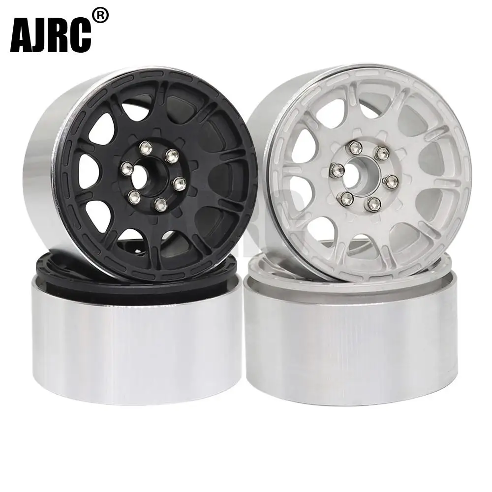 

4PCS Metal 2.2 Inch Wheel Rim for 1/10 RC Crawler Axial SCX10 RR10 90053 Wraith 90056 90045 90048 TRX4 G500 TRX-6 G63