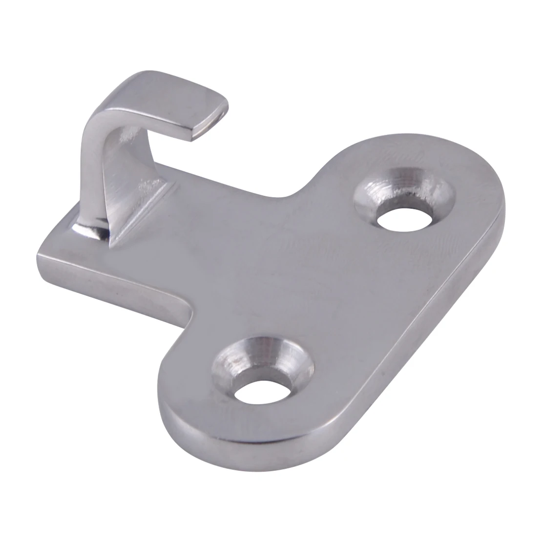 

2Pcs Deck Hinge Locker Hatch Anti-Rattle Latch Fastener Stainless Steel Silver fit for Boats Yachts RV Deck Cabin Hardware