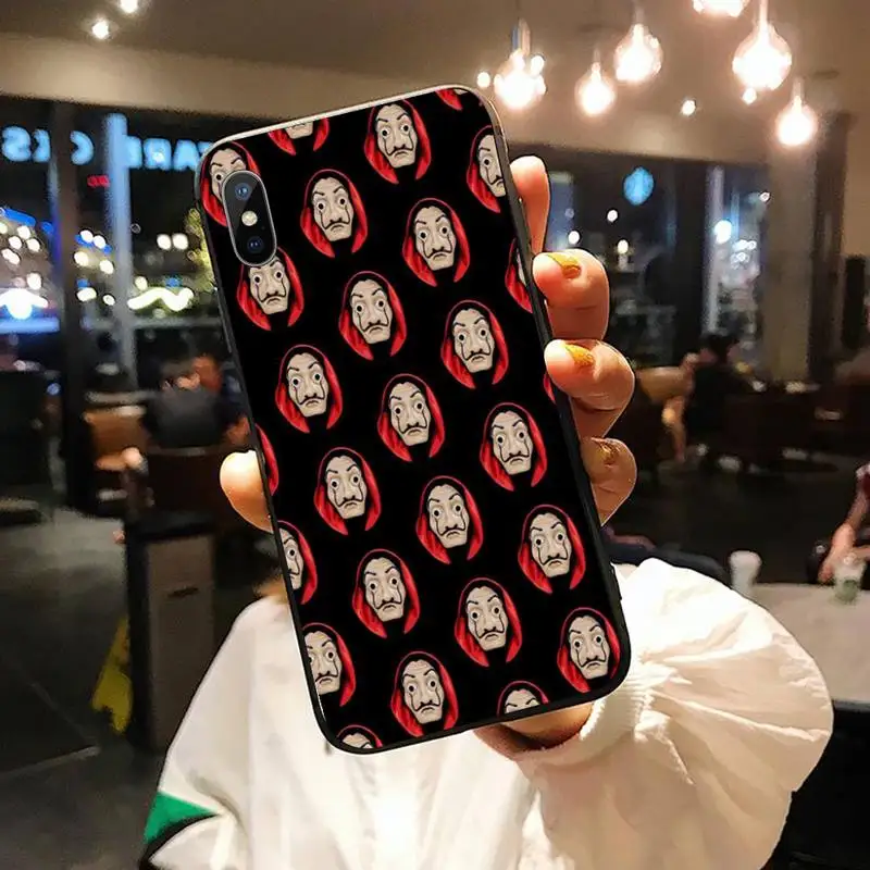 

Paper house money heist spain tv Phone Case for iPhone 11 12 mini pro XS MAX 8 7 6 6S Plus X 5S SE 2020 XR shell